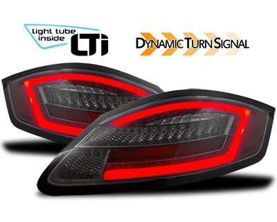 Taillights Porsche Cayman/Boxster 987 Dynamic LED smoke