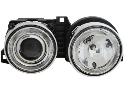 Headlights BMW E30 83-90 Angel Eyes