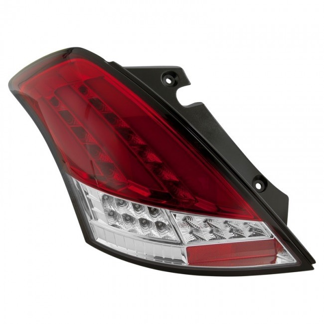 Taillights Suzuki Swift 9/10- LED red/clear