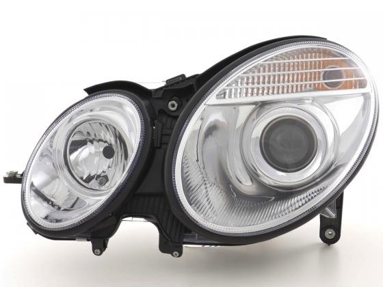 Headlights Mercedes-Benz E-Klasse Typ W211 Bj. 02-06 chome