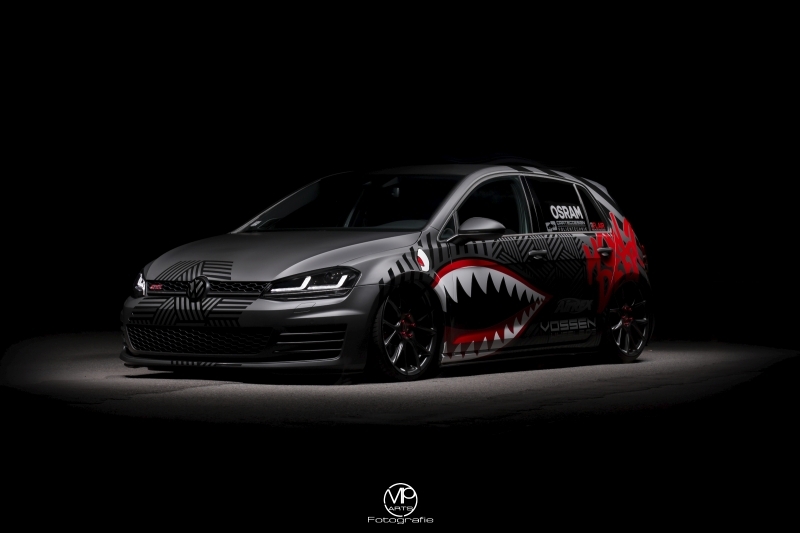 Osram Full LED Headlights LEDriving VW Golf 7 VII (2012-2017) Red GTI Upgrade for Xenon&Halogen DRL Cars