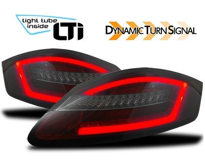 Taillights Porsche Cayman/Boxster 987 Dynamic LED red/smoke