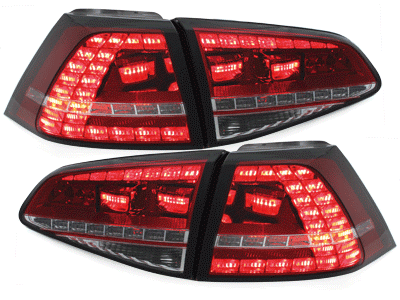 Taillights VW Golf VII LED 12- red