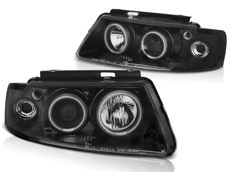 Headlights VW Passat 3B Angel Eyes Ice CCFL