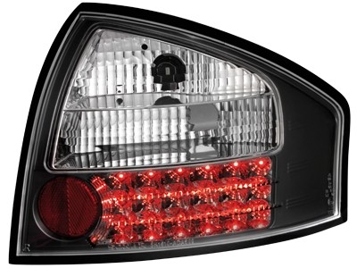Taillights LED Black/White Audi A6 97-04