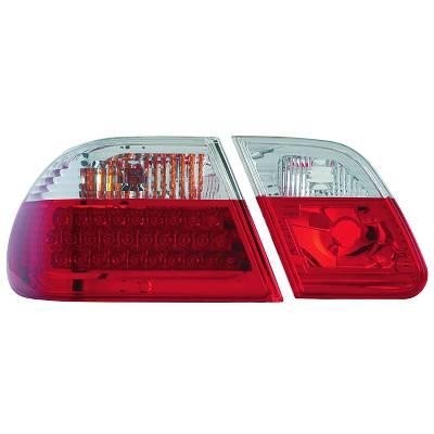 Taillights LED Mercedes E-Class W210 Red/White