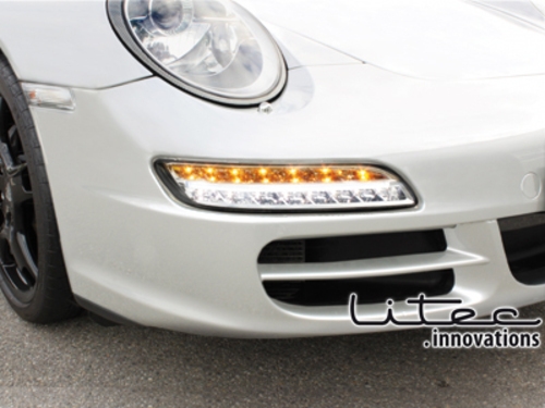 Indicators LED with DRL Porsche 997