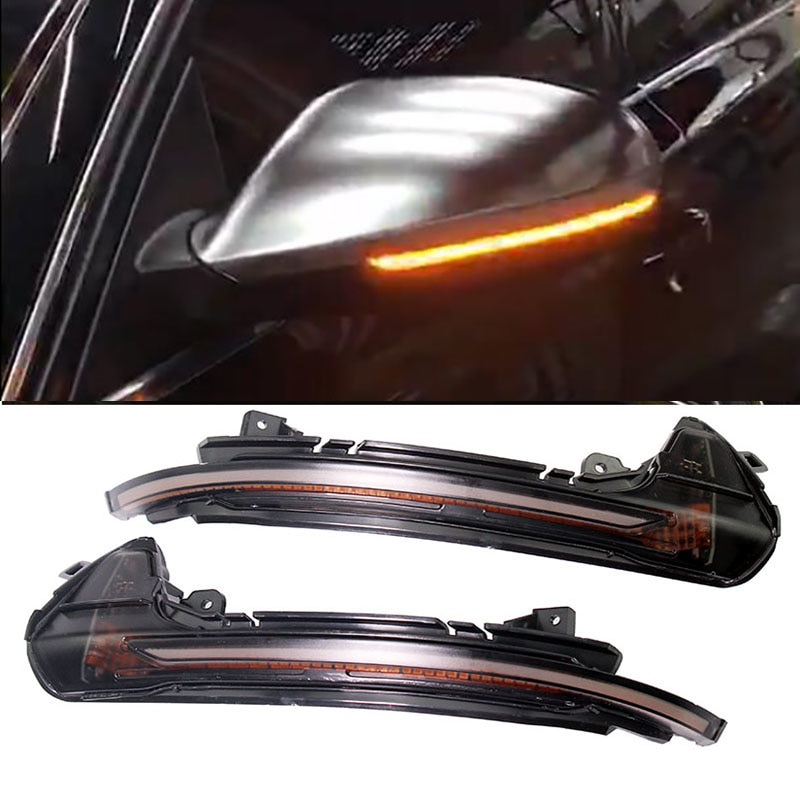 Mirror Indicators Audi A6 C7 11-18 SMOKE LED Seq Dynamic