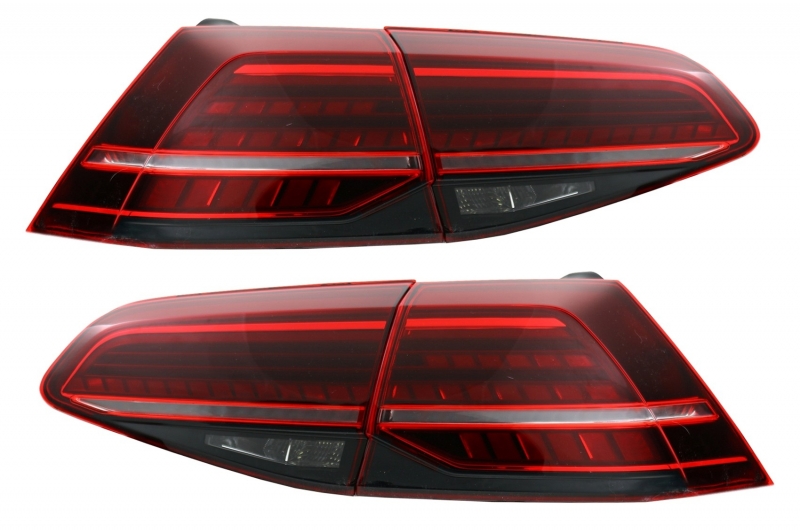 Taillights VW Golf VII Dynamic Facelift LED Cherry (Golf 7 & 7.5)