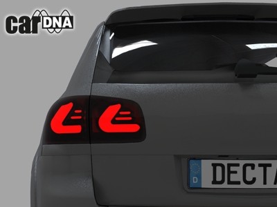 Taillights VW Touareg 02-10 Car DNA LED red