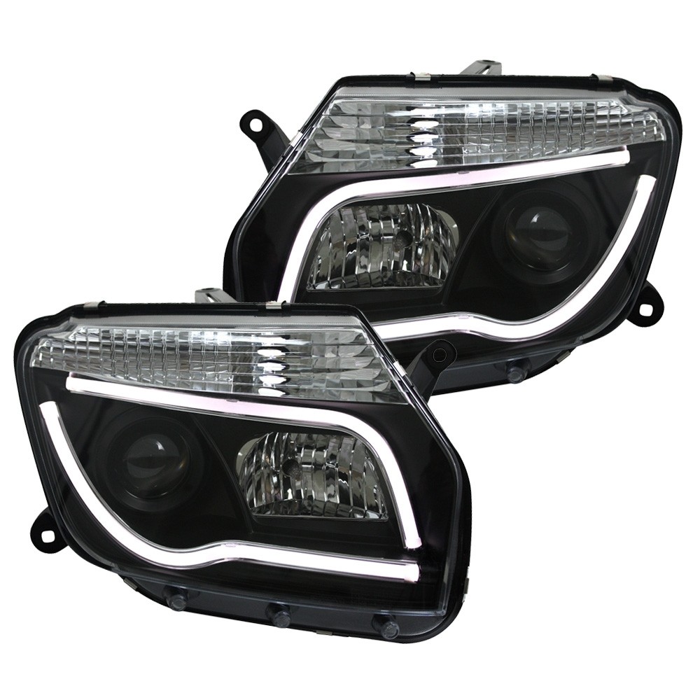 Headlights Led Dacia Duster 11- black