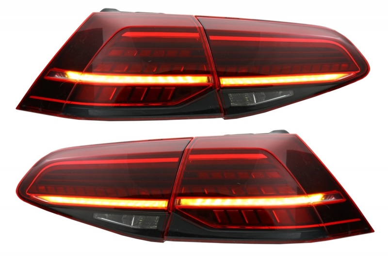 Taillights VW Golf VII Dynamic Facelift LED Cherry (Golf 7 & 7.5)