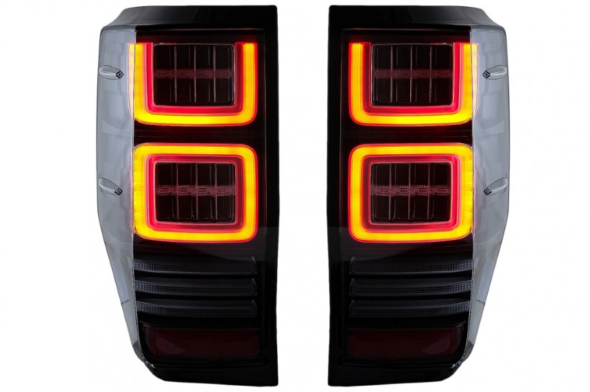 Taillights LED Ford Ranger (2012-2018) LED Dynamic Black