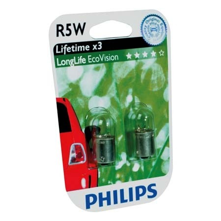 R5W LONGLIFE ECOVISION - PHILIPS 12821LLECOB2