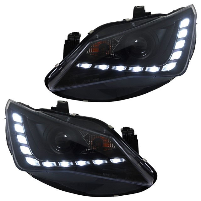 Headlights Seat Ibiza 12-15 LED