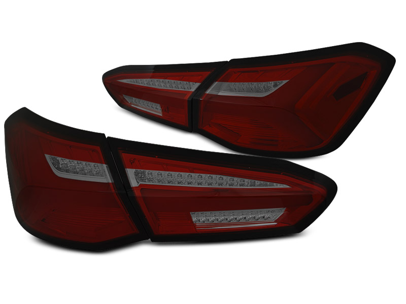 Taillights Ford Fiesta 18-21 Hatchback Dynamic LED Smoke