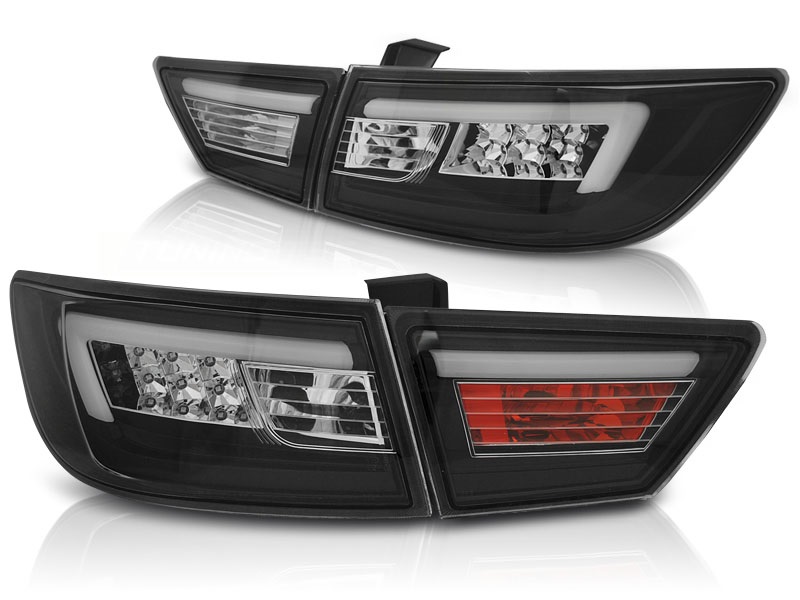 Taillights LED Renault Clio IV red Smoke 2013-