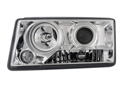 Headlights Mercedes W201 190E 82-93 chrome
