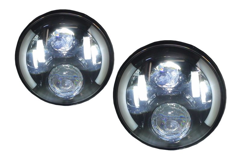 7 Inch CREE LED Headlights Jeep Wrangler JK 