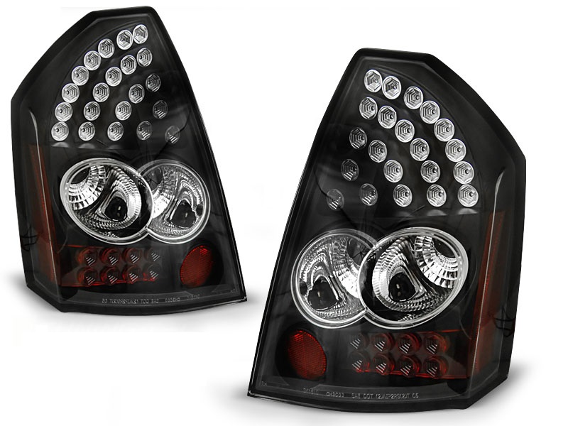 Rear lights Chrysler 300C 05-08 LED Black