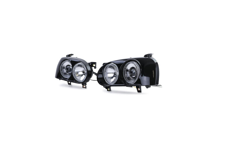 Headlights VW Golf 91-97 DE twin lens