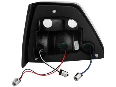 Taillights VW Golf II LED Red/White clear