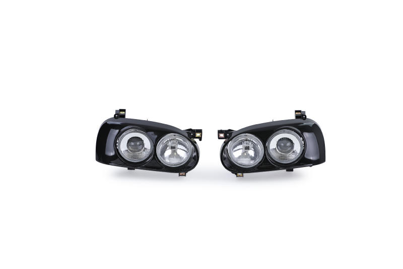 Headlights VW Golf 91-97 DE twin lens