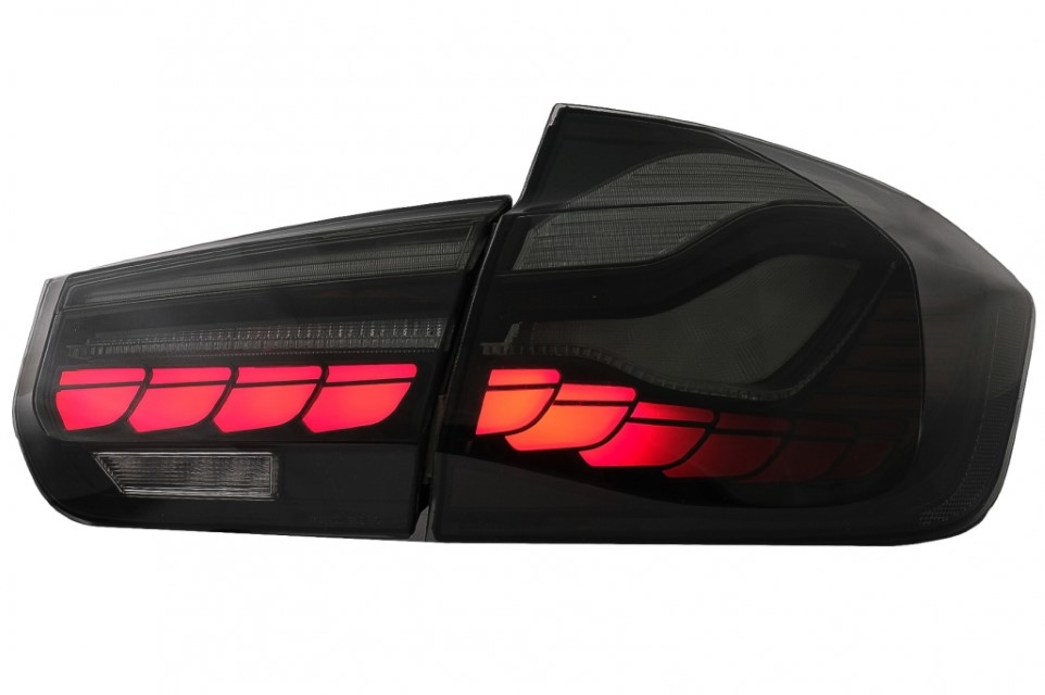 Taillights BMW F30 F35 F80 2011-2019 LCI Design OLED Smoke