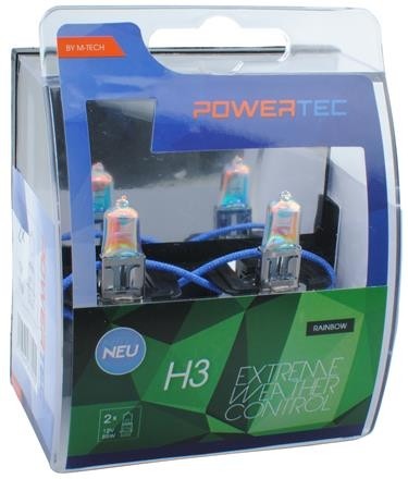 Mtech Powertec Extreme Weather Control H3 bulbs 12V DUO