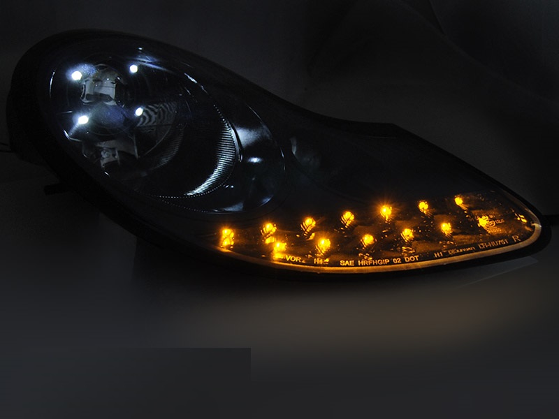 Headlights LED Porsche 911 / 996 97-02 Boxster 986 LED