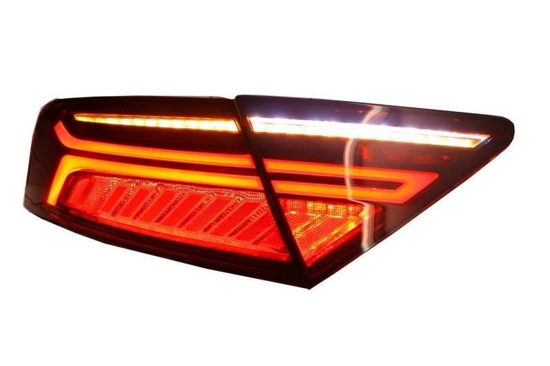 Taillights Audi A7 4G 10-14 Facelift Led smoke