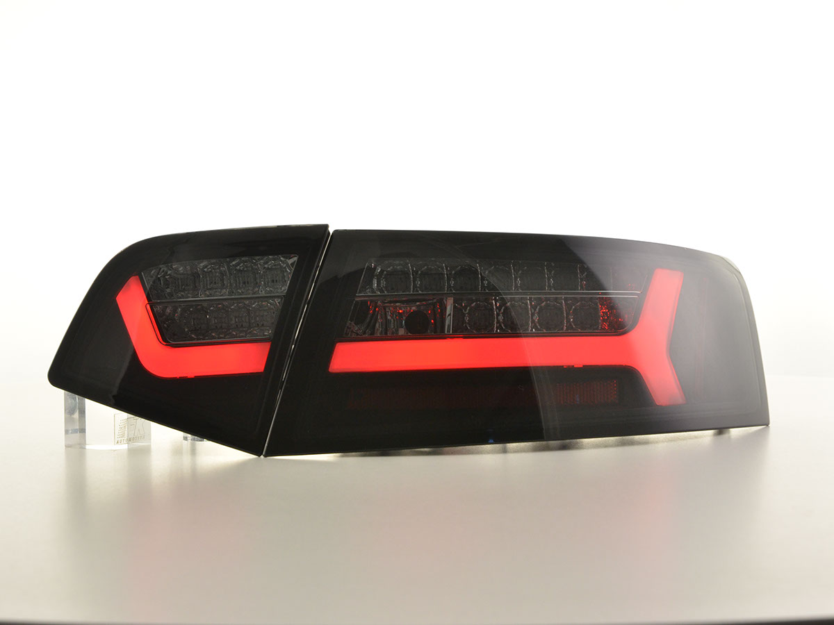 Taillights Audi A6 4F 08-11 Sedan Tube Smoke
