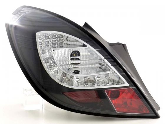 Taillights Opel Corsa D smoke