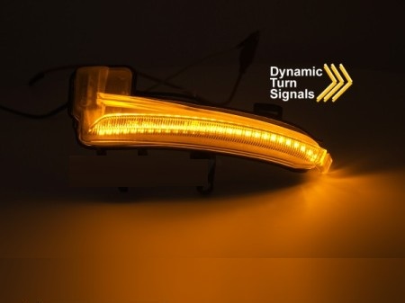 Side mirror turn signals Skoda Suberb III 15-18 White LED