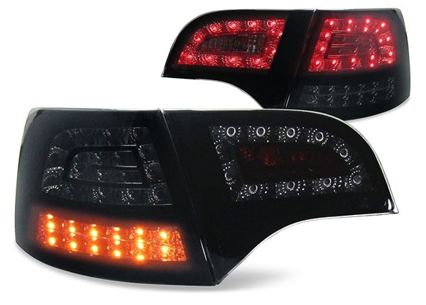 Taillights Audi A4 8E B7 05-08 Avant LED black