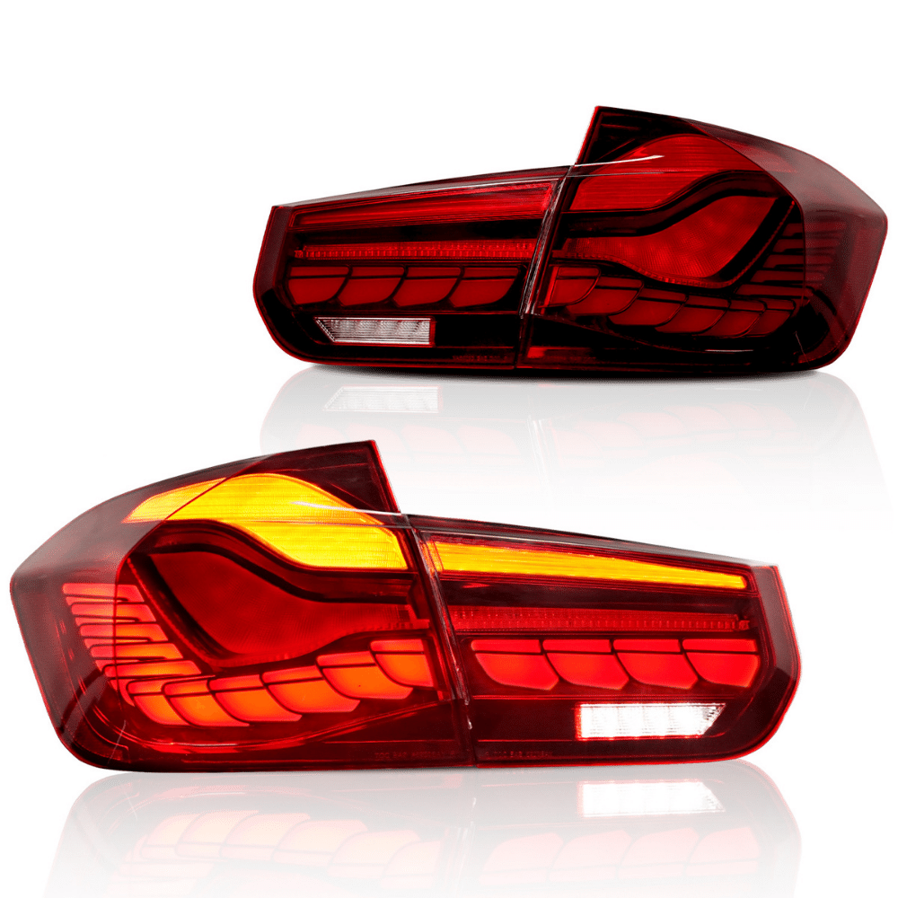 Taillights BMW F30 F35 F80 2011-2019 LCI Design OLED red