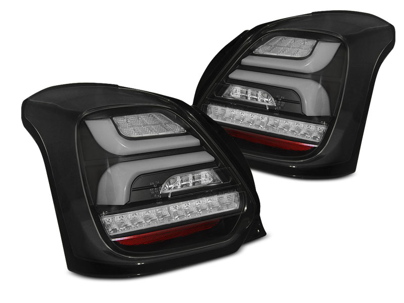 Taillights Suzuki Swift IV Dynamic LED 2017- Black