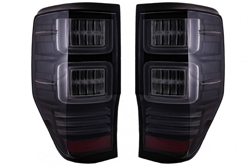 Taillights LED Ford Ranger (2012-2018) LED Dynamic Black