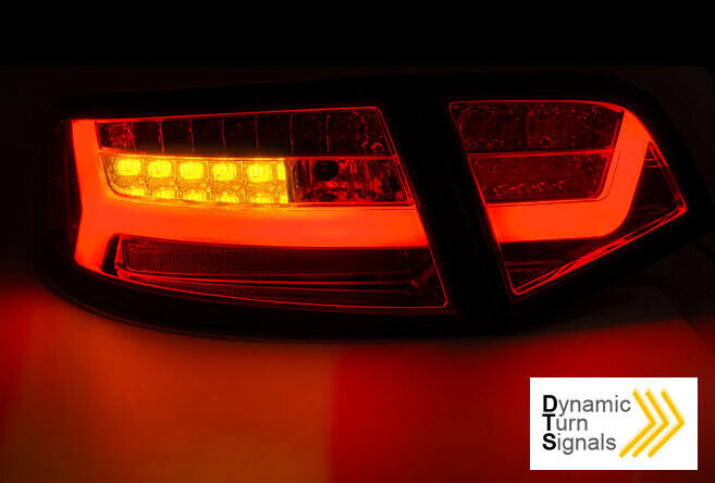 Taillights Audi A6 4F2 sedan '08-'11 LED red/wit