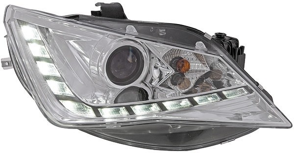 Headlights Seat Ibiza 12-15 LED clear