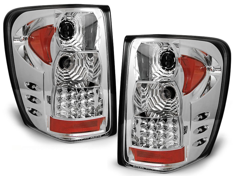 Rear lights Chrysler Jeep Grand Cherokee 99-05 LED Chrome