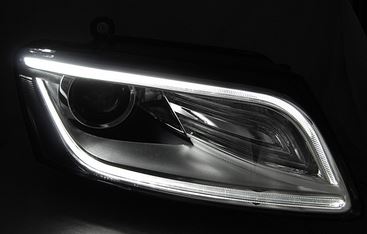 Headlights AUDI Q5 08.12-17 CHROME LED DRL