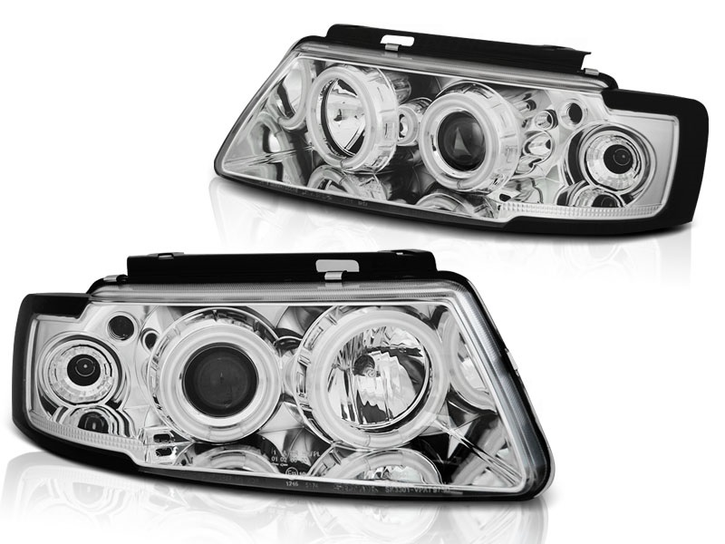 Headlights VW Passat 3B Angel Eyes Ice CCFL