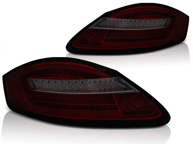 Taillights Porsche Cayman/Boxster 987 Dynamic LED red/smoke