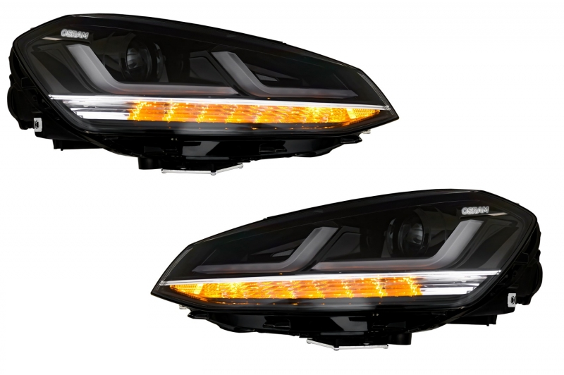 Osram Full LED Headlights LEDriving VW Golf 7 VII (2012-2017) Chrome Upgrade for Xenon&Halogen DRL Cars