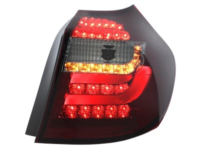 Taillights BMW E87/E81 Tube LED red/smoke 04-06