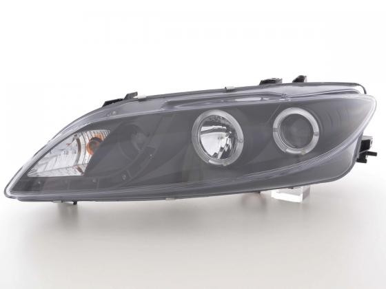 Headlights Dayline set Mazda 6 Limousine Bj. 02-07 black