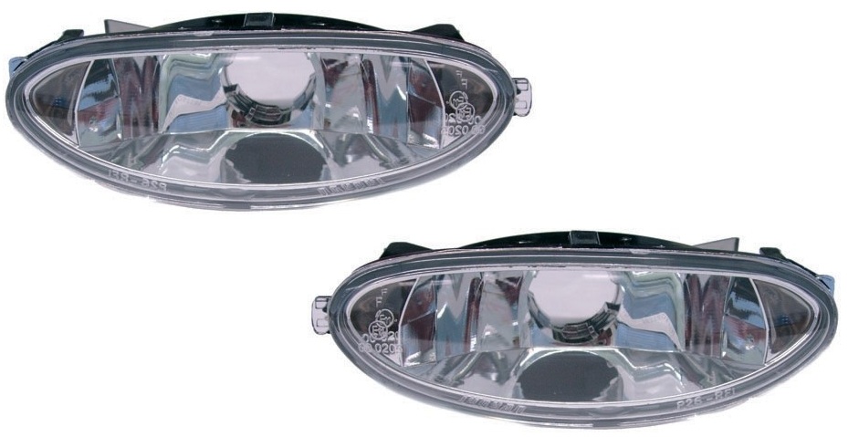 Fog rear light Peugeot 206 Clear chrome