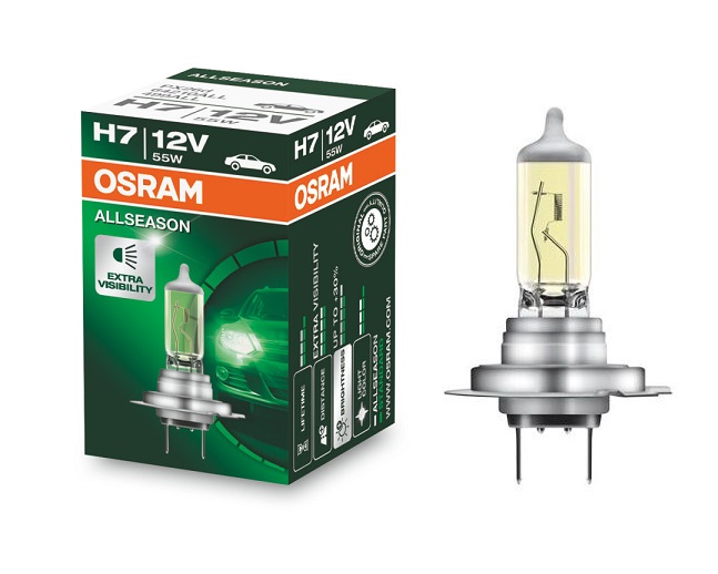 Osram All Season Super Geel H7 55W 12V