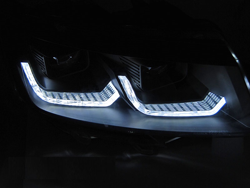 LED daytime running lights VW T6.1 with dynamic indicator